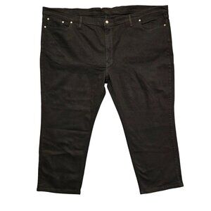 Levis 541 Athletic Fit Black Jeans For Men W60 L30 Casual & Comfortable Design